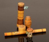 A Tunbridge Ware thimble barre