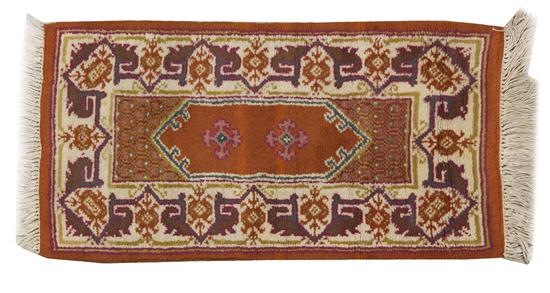 A Tunisian Wool Mat having a