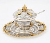 A TURKISH BAROQUE STYLE SILVER