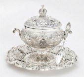 A TURKISH BAROQUE STYLE SILVER