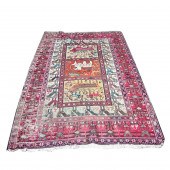 A TURKISH FLATWEAVE CARPET A T