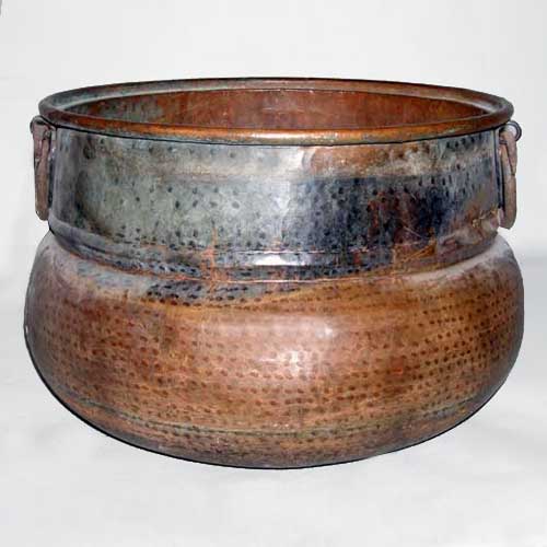 A Turkish Hammered Copper and
