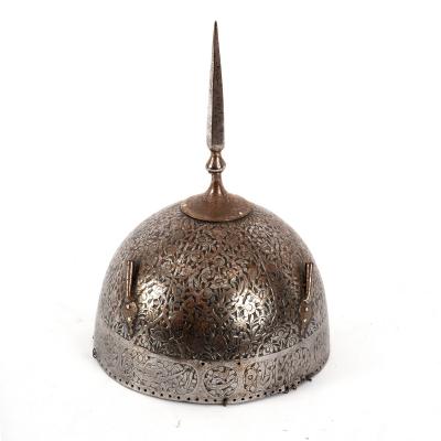 A Turkish helmet with incised