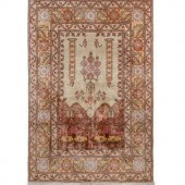 A Turkish Kayseri Silk Prayer