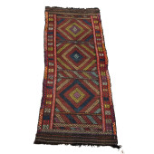 A TURKISH KILIM RUNNER<br>A Tu