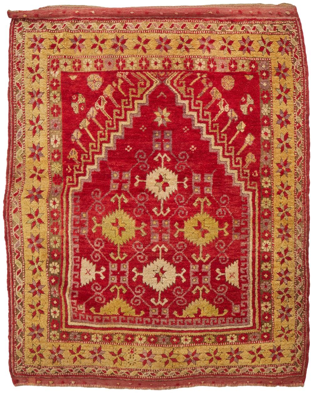 A TURKISH YAHYALI PRAYER RUGA