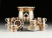 A TWENTY ONE PIECE SET OF ROYA