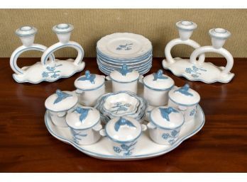 A twenty three piece set of Italian