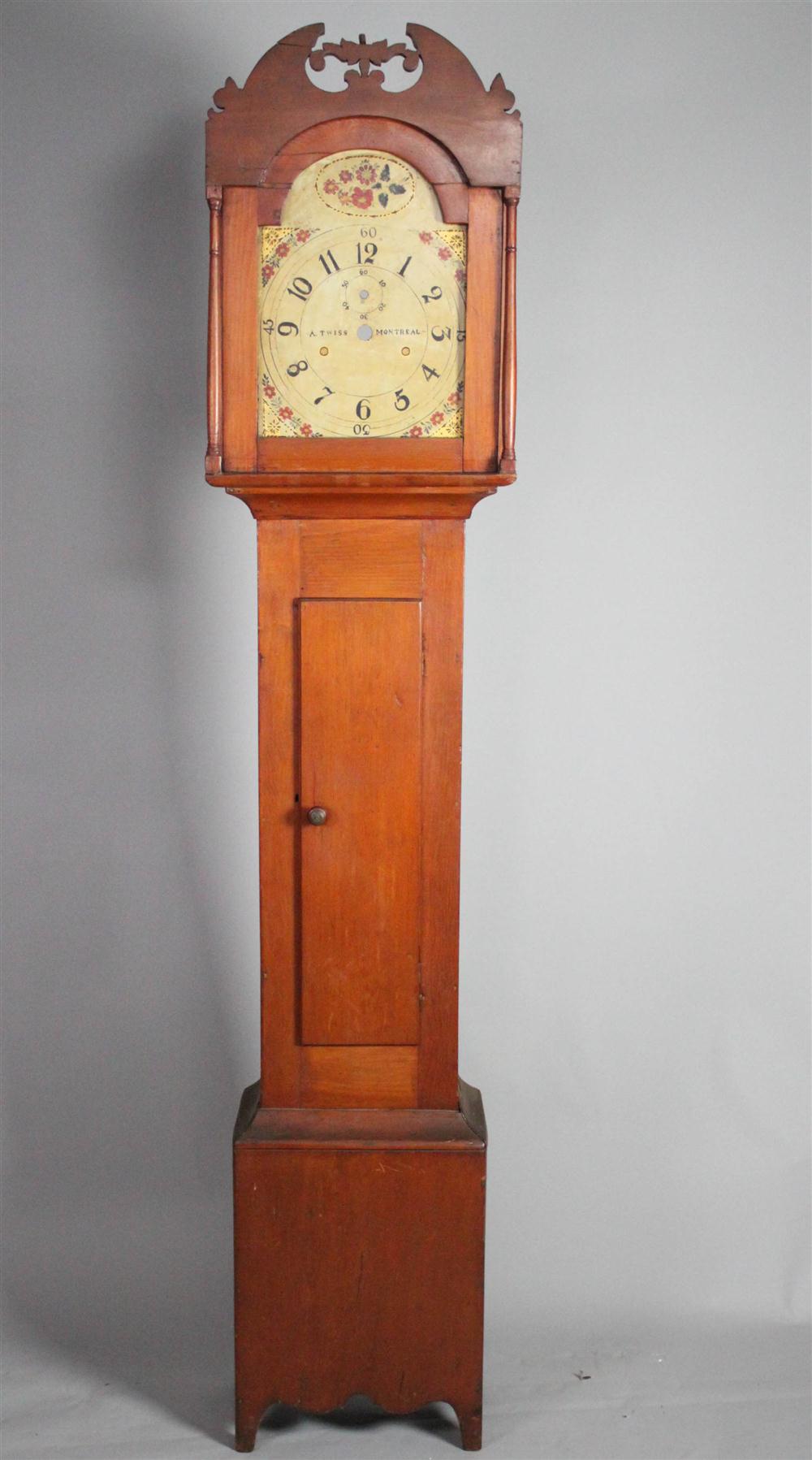 A. TWISS MONTREAL PINE TALL CASE