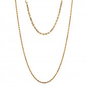 A TWISTED BRAIDED CHAIN & ANKL