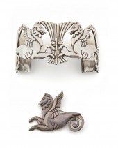 A TWO PIECE SET OF LOS CASTILL