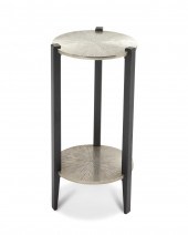 A TWO-TIERED SIDE TABLEA two-t