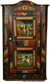A TYROLEAN POLYCHROME DECORATE
