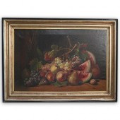 "A. UBOLDI" STILL LIFE OIL PAI