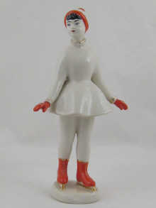 A Ukrainian Soviet figure of an ice