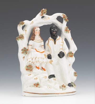 A Uncle Tom and Eva Figural With