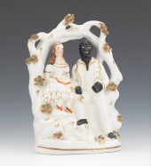 A Uncle Tom and Eva Figural Wi