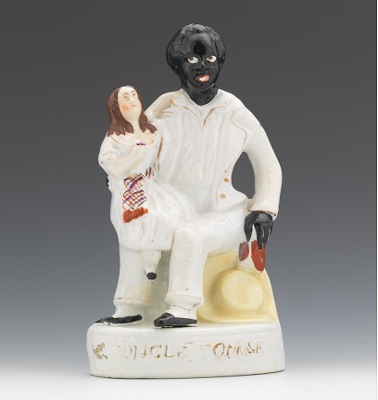A "Uncle Tom & Eva" Figural