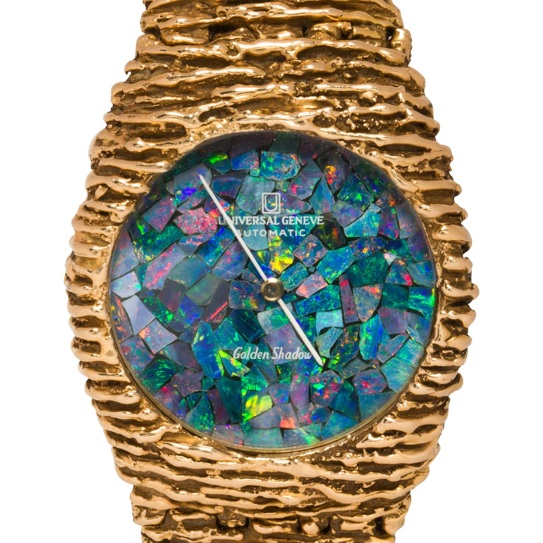 A UNIVERSAL GENEVE 18K GOLD