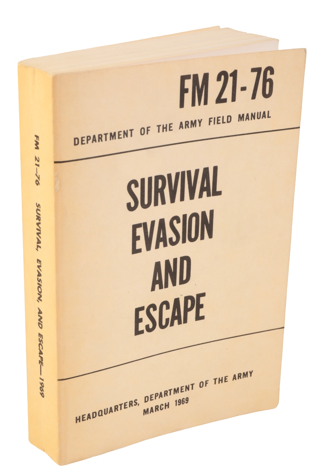 A US ARMY SURVIVAL EVASION AND