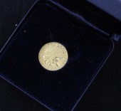 A USA 1913 5 dollar gold coin.