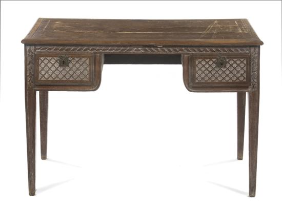 *A Venetian Carved Writing Desk