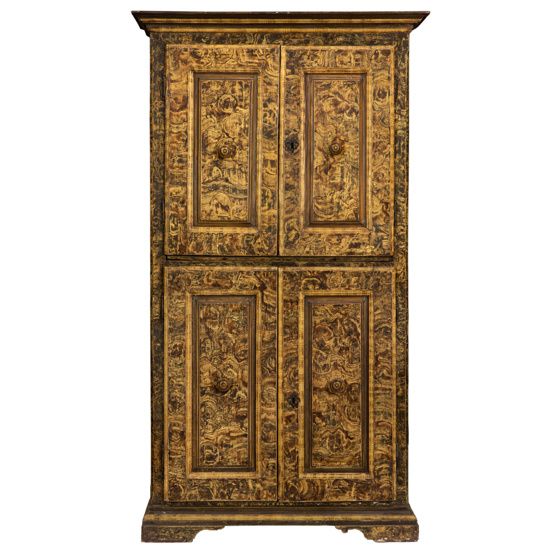 A VENETIAN FAUX-BOIS GRAIN