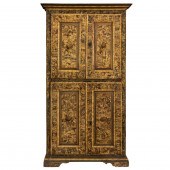 A VENETIAN FAUX-BOIS GRAIN PAI