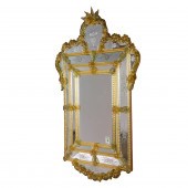 A VENETIAN MIRROR IN THE MANNE