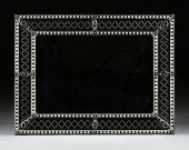 A VENETIAN STYLE ETCHED AND EN