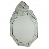 A VENETIAN STYLE ETCHED AND BE