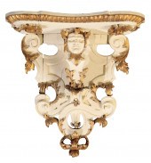 A VENETIAN STYLE PAINTED WALL
