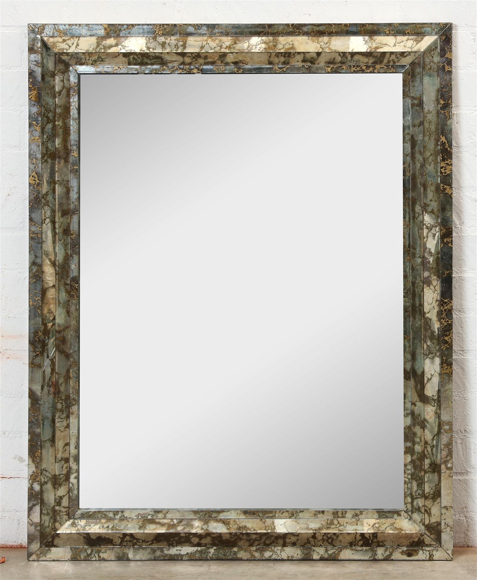 A VENETIAN STYLE SMOKY GLASS