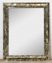 A VENETIAN STYLE SMOKY GLASS M