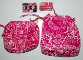 A VERA BRADLEY DUFFEL & ACCESS