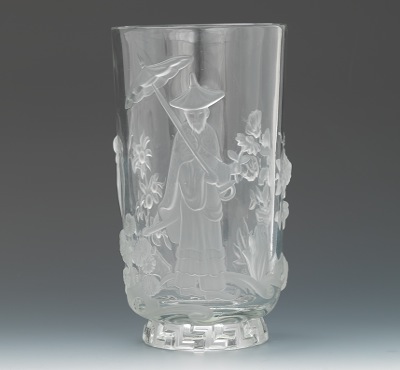 A Verlys Glass "Mandarin" Vase
