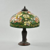 A Very Fine Leaded Glass Peoni