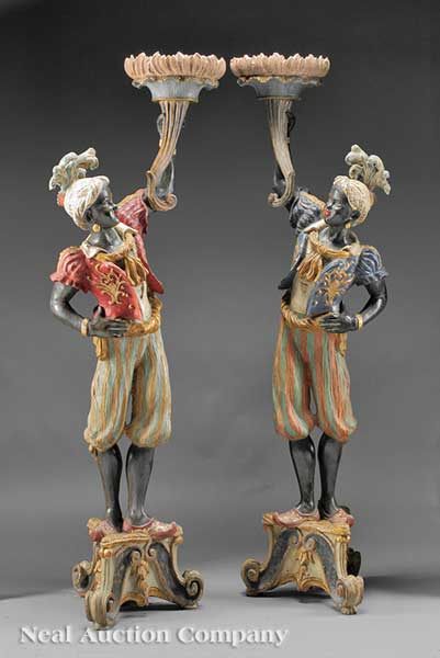 A Very Fine Pair of Antique Italian
