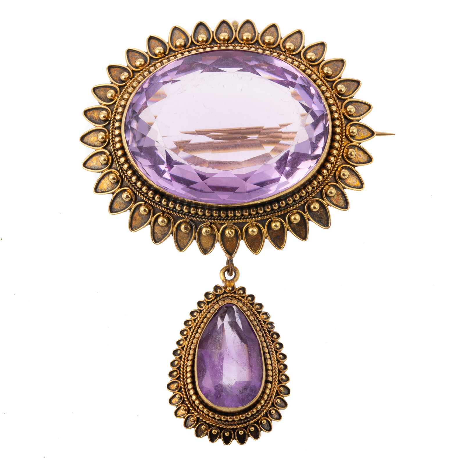 A VERY FINE VICTORIAN AMETHYST