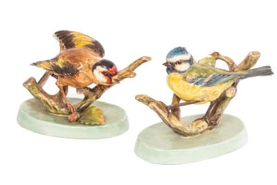 A very rare pair of Royal Worcester