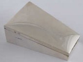 A very unusual silver box the