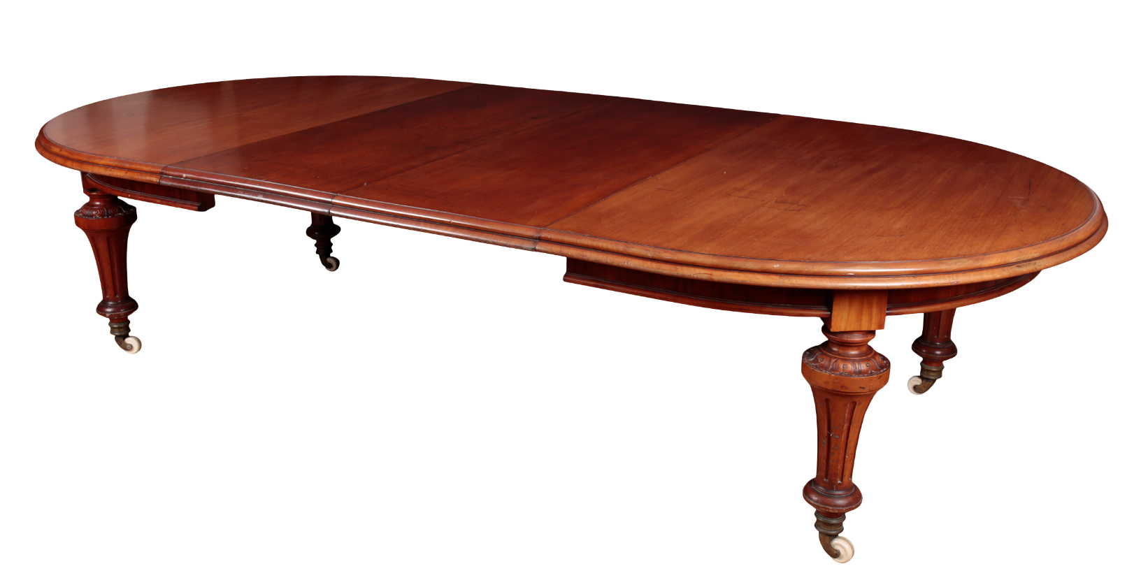 A VICTORAN MAHOGANY OVAL
