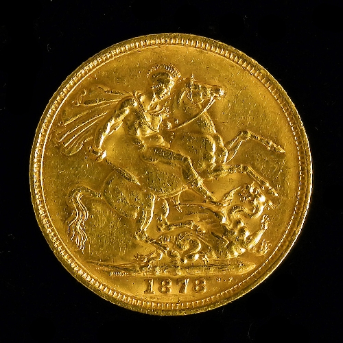 A Victoria 1878 Sovereign