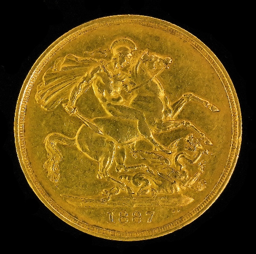 A Victoria 1887 (Jubilee Head)