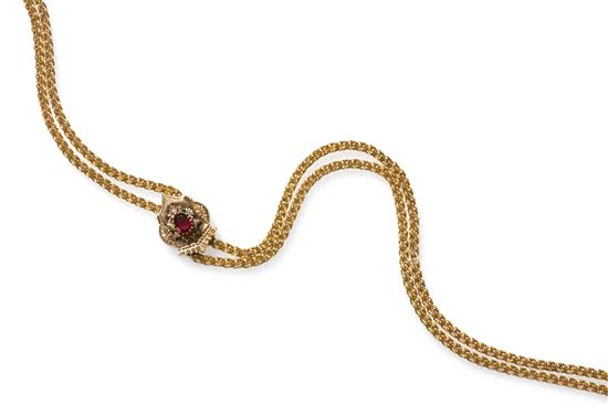 *A Victorian 14 Karat Yellow Gold