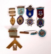 A Victorian 18ct gold Masonic
