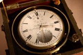 A Victorian brass and mahogany