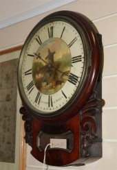 A Victorian carved mahogany dr