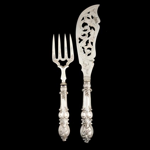 A VICTORIAN CASED SILVER-PLATED