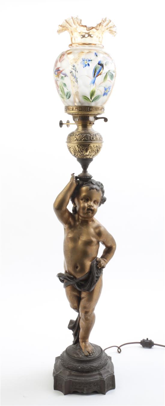 * A Victorian Cast and Patinated